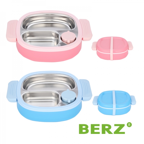 【BERZ】注水保溫餐盤(2色可選)