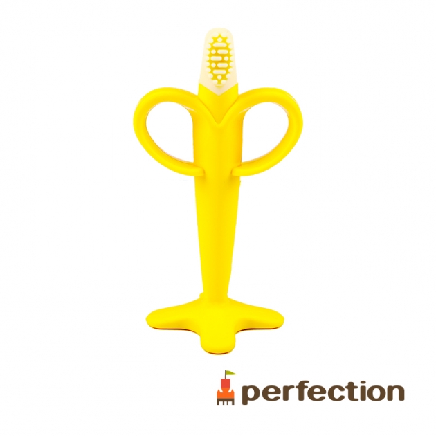 【perfection】香蕉固齒器(附外出收納盒)